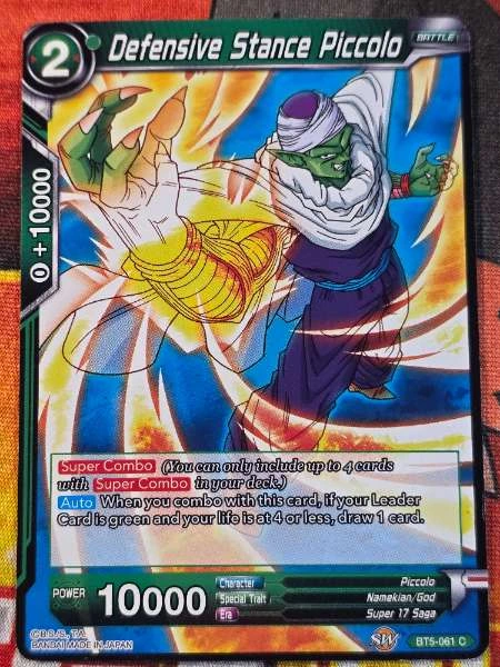 Defensive Stance Piccolo - Miraculous Revival #BT5-061