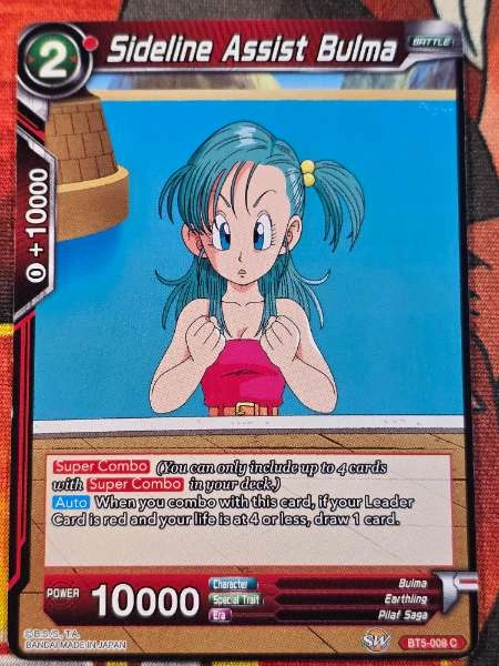 Sideline Assist Bulma - Miraculous Revival #BT5-008