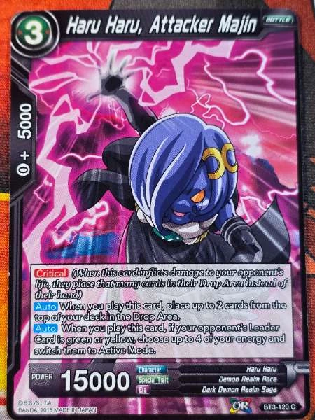 Haru Haru, Attacker Majin - Cross Worlds #120