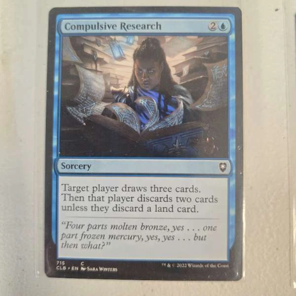 Compulsive Research #716