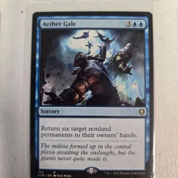 Aether Gale - Commander Legends: Battle for Baldur's Gate #712