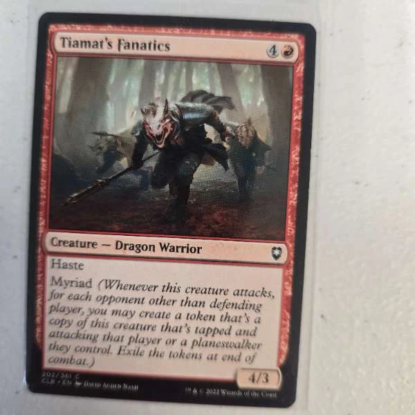 Tiamat's Fanatics - Commander Legends: Battle for Baldur's Gate #202/361
