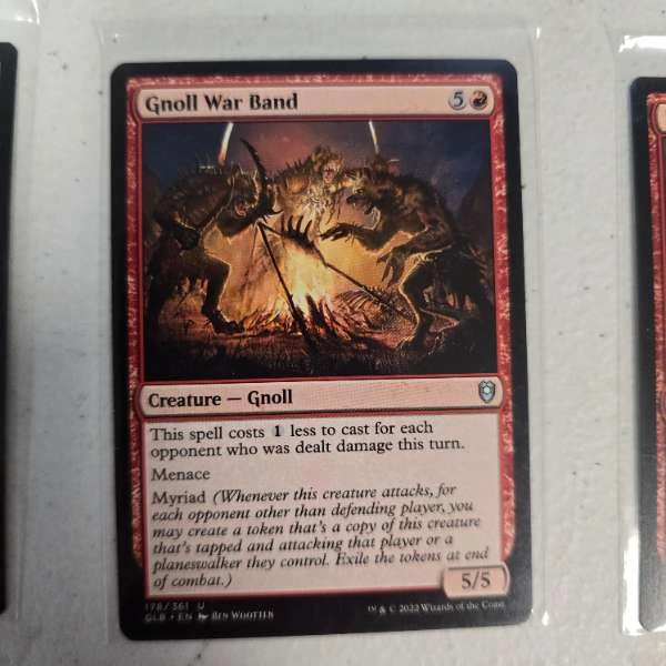 Gnoll War Band - Commander Legends: Battle for Baldur's Gate #178/361