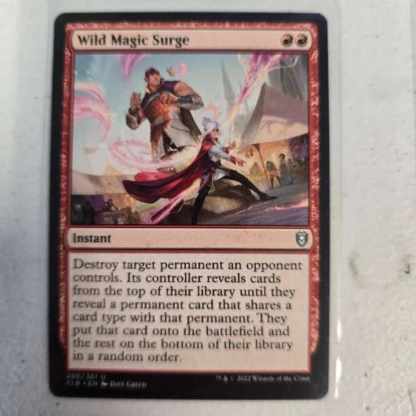 Wild Magic Surge - Commander Legends: Battle for Baldur's Gate #206/361