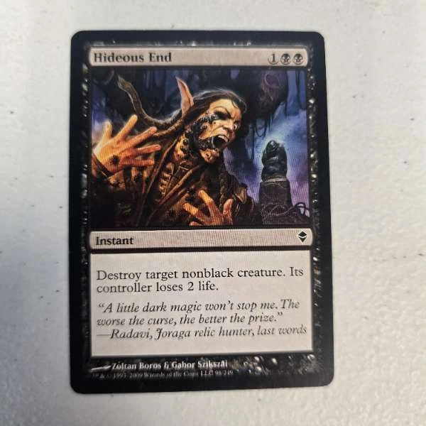 Hideous End - Zendikar #98/249