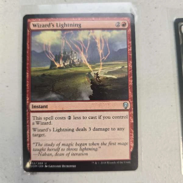 Wizard's Lightning - Dominaria #152/269