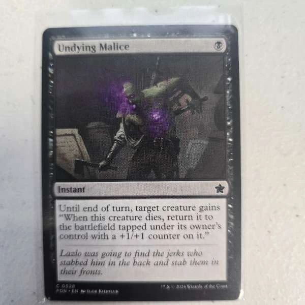 Undying Malice - Foundations #0528
