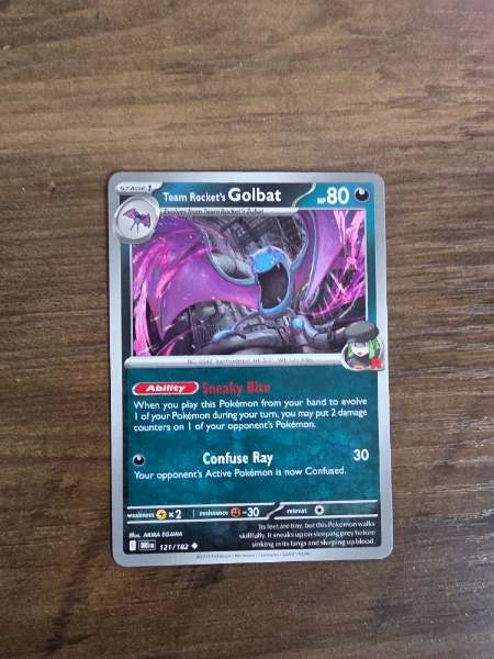 Team Rocket's Golbat - Destined Rivals #121/182