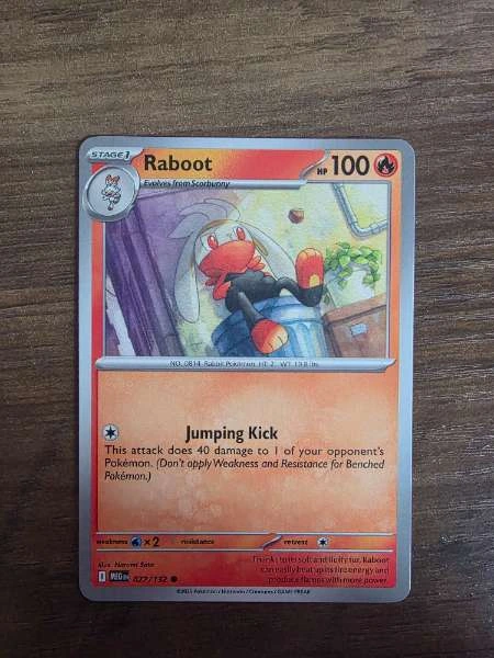 Raboot - Mega Evolution #027/132