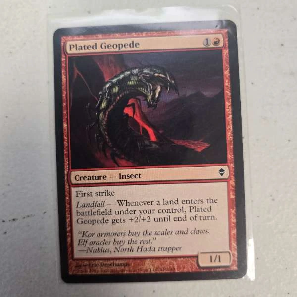 Plated Geopede - Zendikar