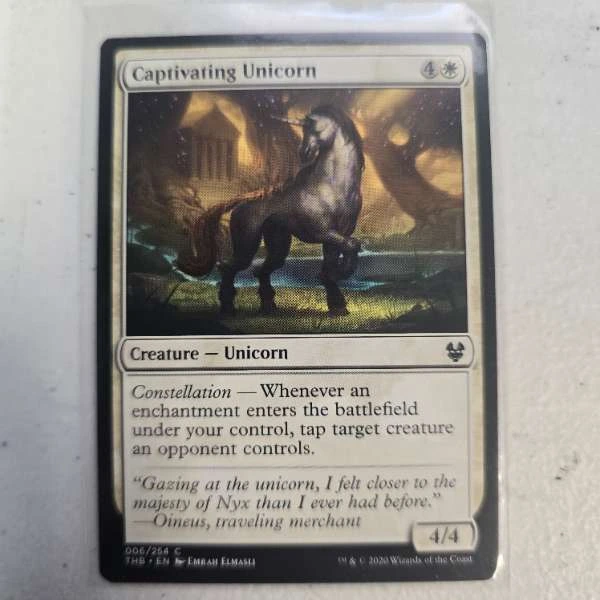 Captivating Unicorn - Theros Beyond Death #006/254