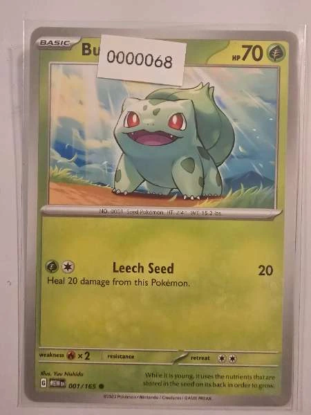 Bulbasaur - 151 #001/165