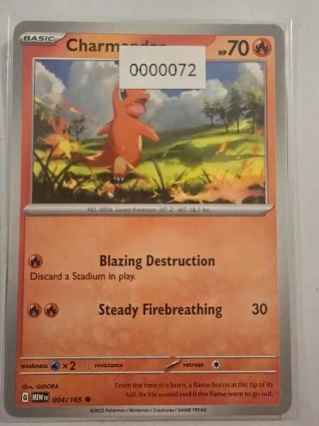 Charmander - 151 #004/165