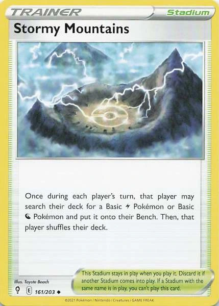 Stormy Mountains - Evolving Skies #161/203