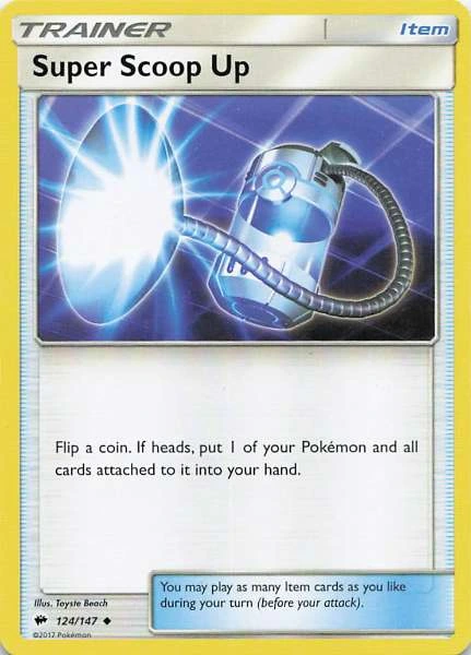 Super Scoop Up - Burning Shadows #124/147