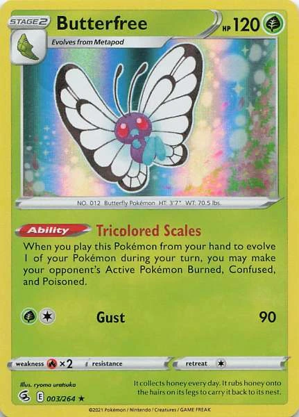 Butterfree - Fusion Strike #003/264