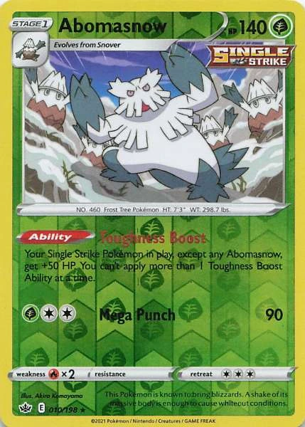 Abomasnow - Chilling Reign #010/198