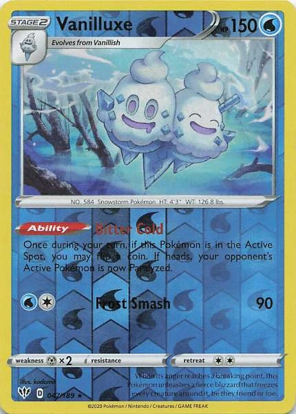 Vanilluxe - Darkness Ablaze #047/189