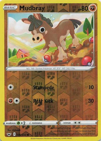 Mudbray - Sword & Shield #105/202