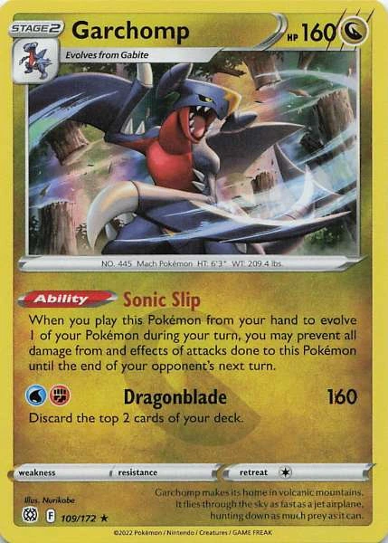 Garchomp - Brilliant Stars #109/172