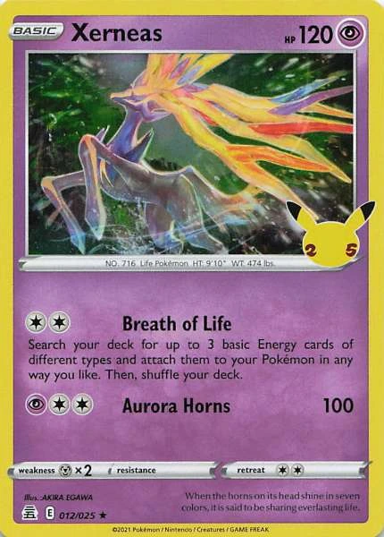 Xerneas - Celebrations #012/025