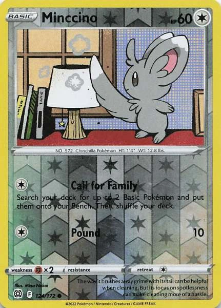 Minccino - Brilliant Stars #124/172