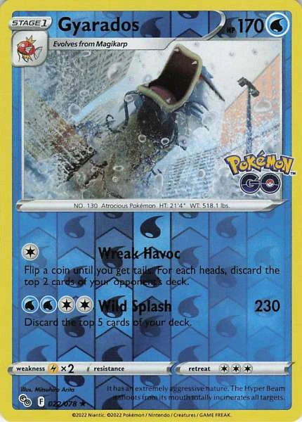 Gyarados - Pokémon GO #022/078