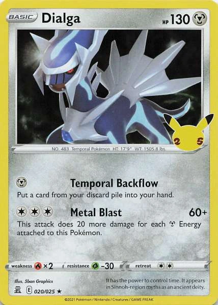 Dialga - Celebrations #020/025