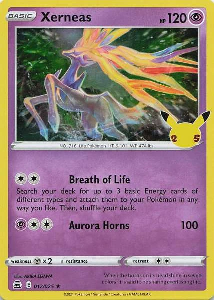 Xerneas - Celebrations #012/025