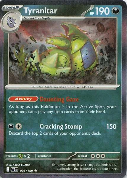 Tyranitar - Journey Together #095/159
