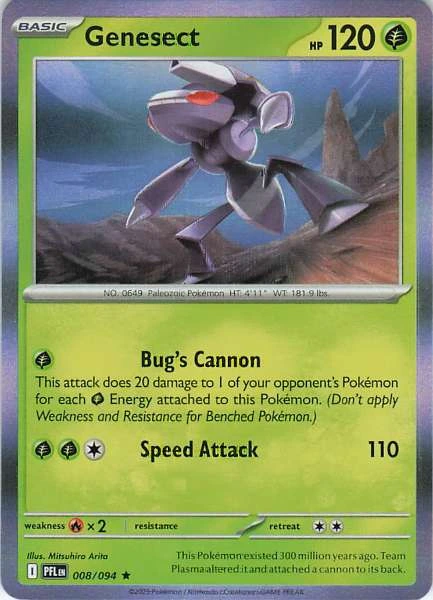 Genesect - Phantasmal Flames #008/094