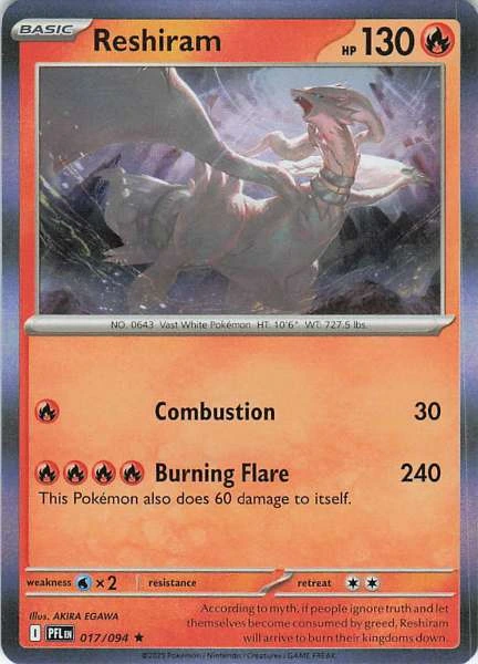 Reshiram - Phantasmal Flames #017/094