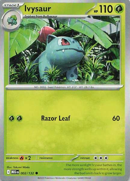 Ivysaur - Mega Evolution #002/132