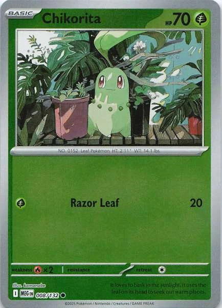 Chikorita - Mega Evolution #008/132