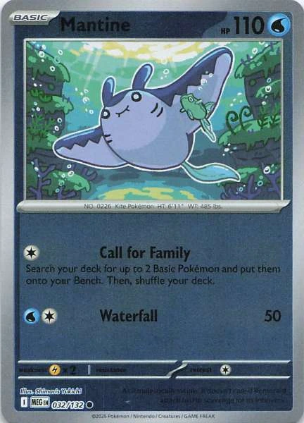 Mantine - Mega Evolution #032/132