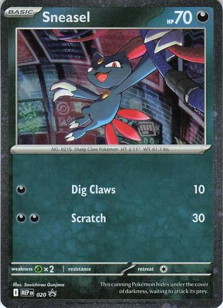 Sneasel - Mega Evolution Promo #020