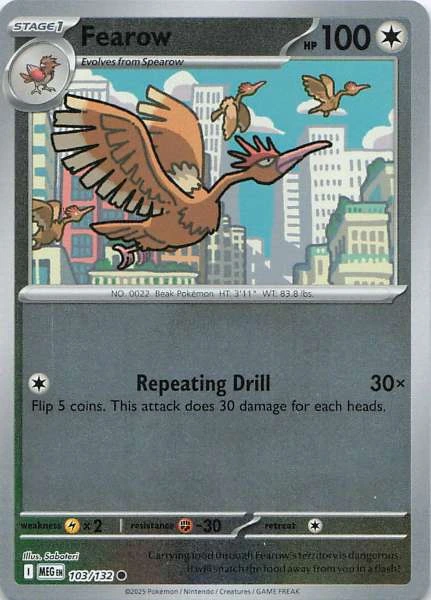 Fearow - Mega Evolution #103/132