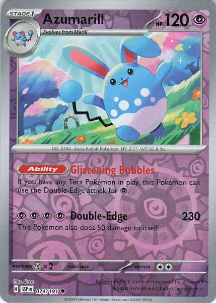 Azumarill - Surging Sparks #074/191