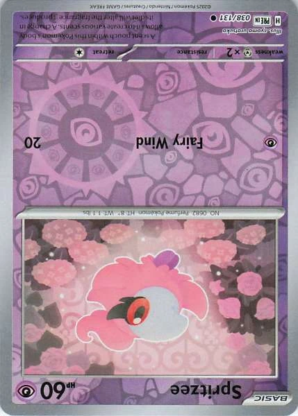Spritzee - Prismatic Evolutions #038/131