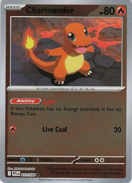Charmander - Phantasmal Flames #011/094