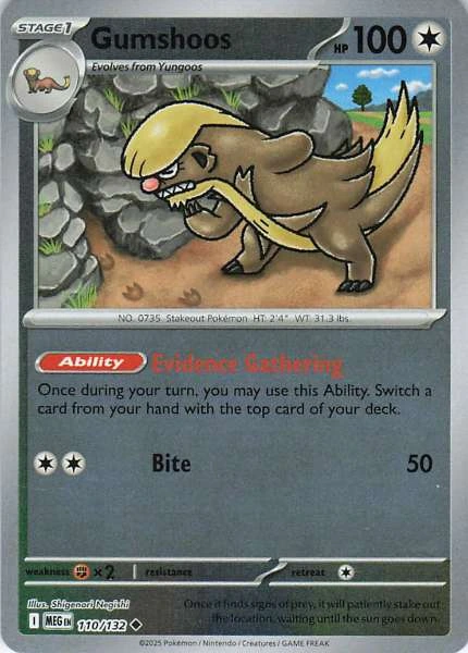 Gumshoos - Sun & Moon #110/132