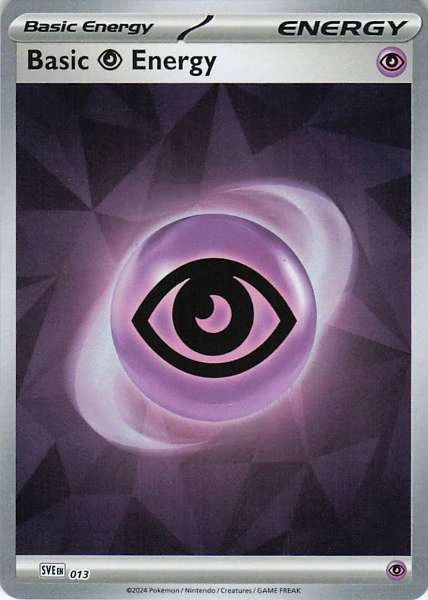 Basic Psychic Energy - Scarlet & Violet Energies #013