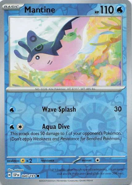 Mantine - Surging Sparks #040/191
