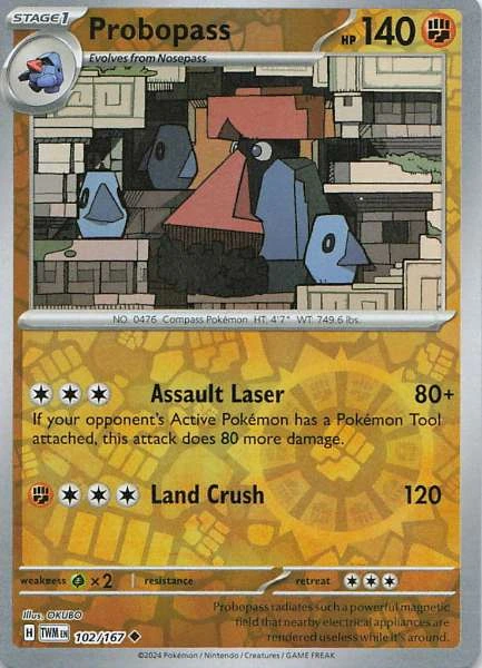 Probopass - Twilight Masquerade #102/167