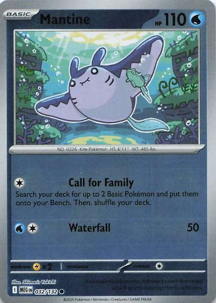 Mantine - Mega Evolution #032/132