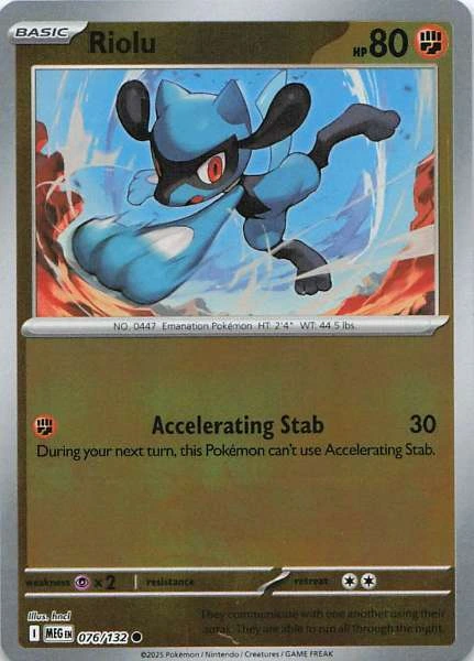 Riolu - Mega Evolution #076/132