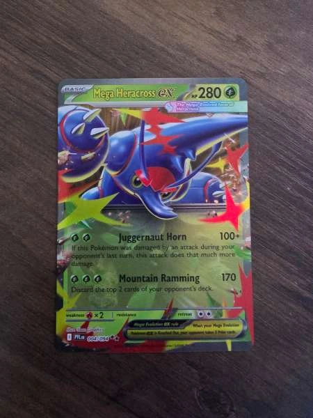 Mega Heracross EX - Phantasmal Flames #064/094