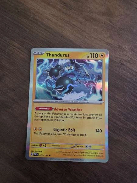 Thundurus - Obsidian Flames #070/197