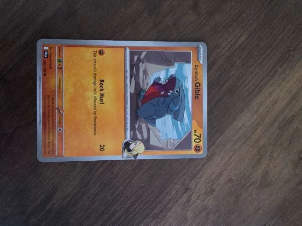 Cynthia's Gible - Destined Rivals #152/182