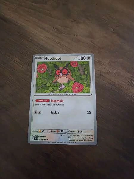 Hoothoot - Prismatic Evolutions #077/131